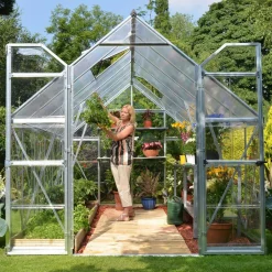 Kasvihuone Palram-Canopia Balance Hybrid 8,9 m² 8x12 ft hopea