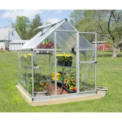 Kasvihuone Palram-Canopia Hybrid 4,6 m² 6x8 ft hopea