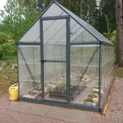 Kasvihuone Palram-Canopia Hybrid 5,7 m² 6x10 ft harmaa