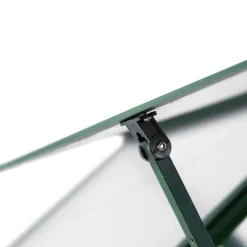 Kasvihuone pohjarungolla alumiini, eri kokoja ja värejä (36637)
