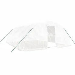 Kasvihuone teräsrungolla, eri värejä ja kokoja (29941)