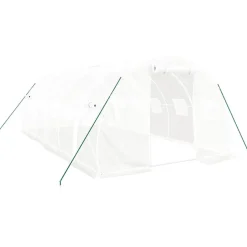 Kasvihuone teräsrungolla, 3x2x2 m - 24x3x2 m, eri kokoja ja värejä (29939)