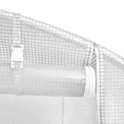 Kasvihuone teräsrungolla, 3x2x2 m - 24x3x2 m, eri kokoja ja värejä (29939)