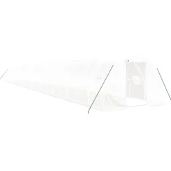 Kasvihuone teräsrungolla, 3x2x2 m - 24x3x2 m, eri kokoja ja värejä (29939)