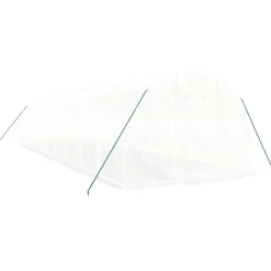 Kasvihuone teräsrungolla, 3x2x2 m - 24x3x2 m, eri kokoja ja värejä (29939)