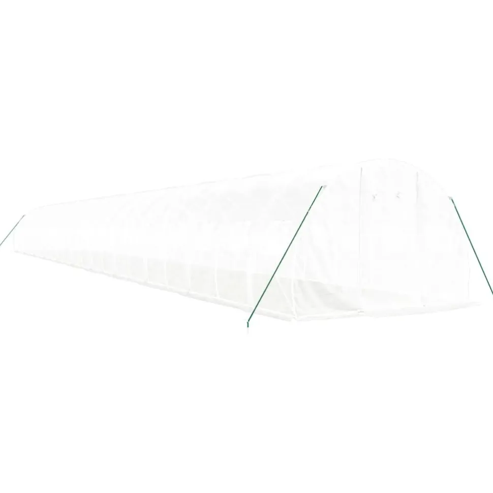 Kasvihuone teräsrungolla, 3x2x2 m - 24x3x2 m, eri kokoja ja värejä (29939)
