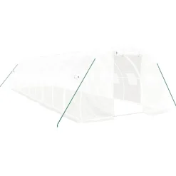 Kasvihuone teräsrungolla, 3x2x2 m - 24x3x2 m, eri kokoja ja värejä (29939)
