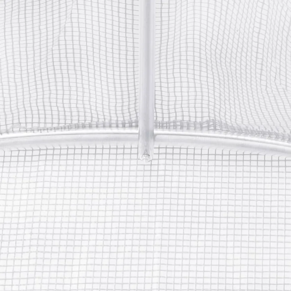 Kasvihuone teräsrungolla, 3x2x2 m - 24x3x2 m, eri kokoja ja värejä (29939)