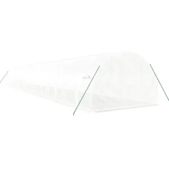 Kasvihuone teräsrungolla, 3x2x2 m - 24x3x2 m, eri kokoja ja värejä (29939)
