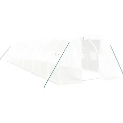 Kasvihuone teräsrungolla, 3x2x2 m - 24x3x2 m, eri kokoja ja värejä (29939)