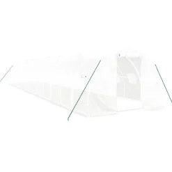Kasvihuone teräsrungolla, 3x2x2 m - 24x3x2 m, eri kokoja ja värejä (29939)