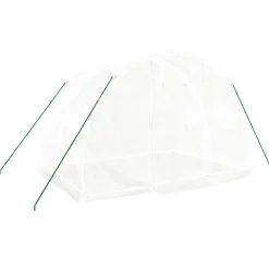 Kasvihuone teräsrungolla, 3x2x2 m - 24x3x2 m, eri kokoja ja värejä (29939)