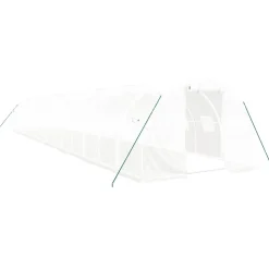 Kasvihuone teräsrungolla, 3x2x2 m - 24x3x2 m, eri kokoja ja värejä (29939)