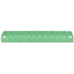 Kasvihuone teräsrungolla, 3x2x2 m - 24x3x2 m, eri kokoja ja värejä (29939)