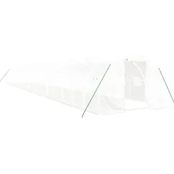 Kasvihuone teräsrungolla, 3x2x2 m - 24x3x2 m, eri kokoja ja värejä (29939)