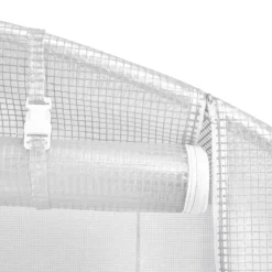 Kasvihuone teräsrungolla, 3x2x2 m - 24x3x2 m, eri kokoja ja värejä (29939)