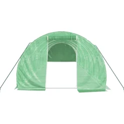 Kasvihuone teräsrungolla, 3x2x2 m - 24x3x2 m, eri kokoja ja värejä (29939)