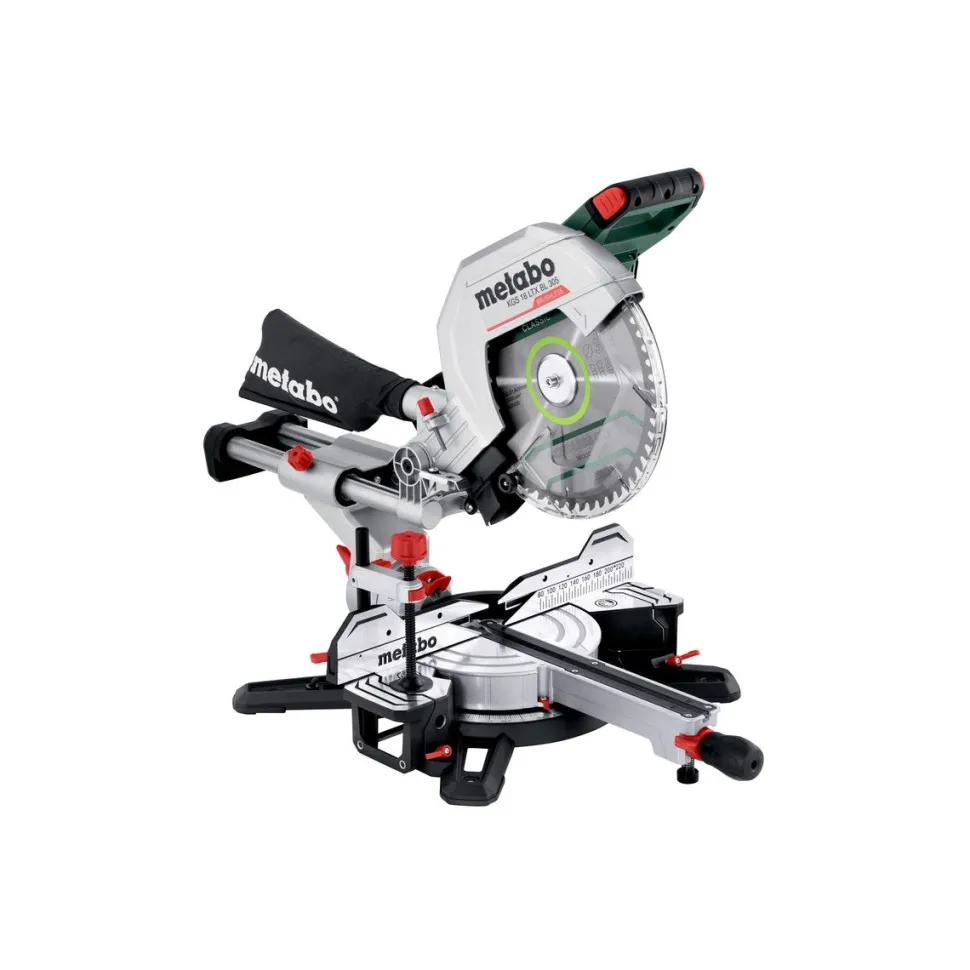 Katkaisu- ja jiirisaha MetabokgS 18 LTX BL 305 18V sisältää 2x8,0 Ah akut ja laturin