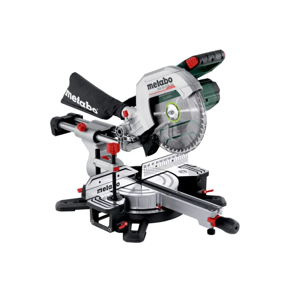 Katkaisu- ja jiirisaha MetabokgS 18 LTX BL 254 18V sisältää 2x5.2 Ah akut ja laturin