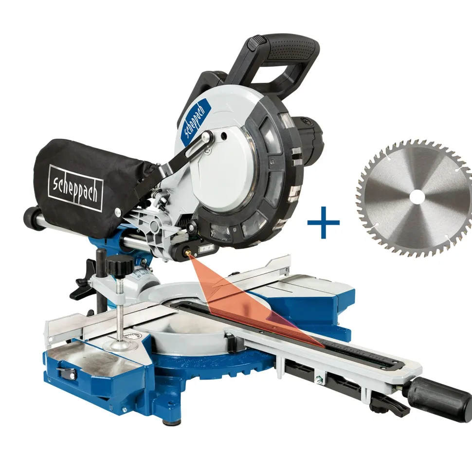 Katkaisu- ja jiirisaha Scheppach HM216/230V/2.0kW