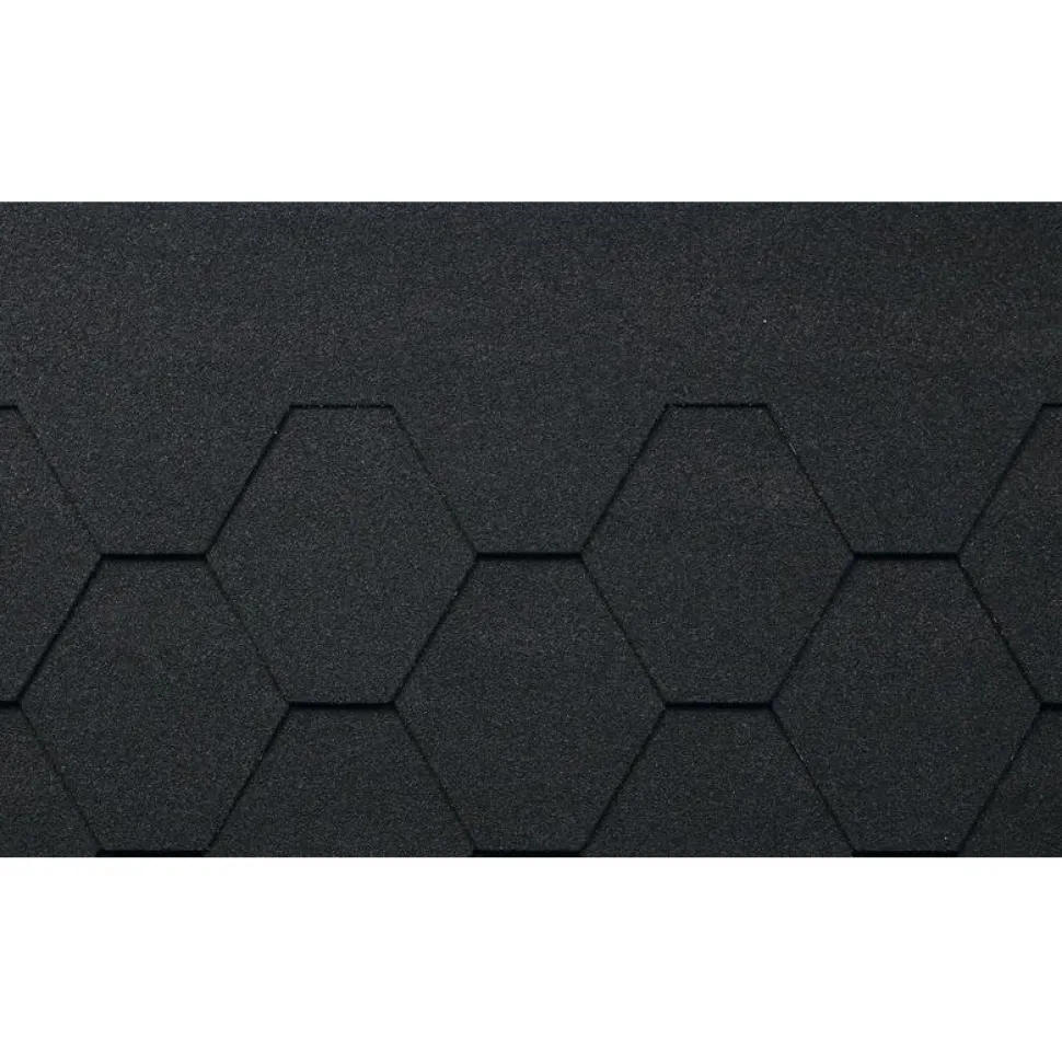 Kattohuopa Kerabit K+ musta 3 m²/pkt