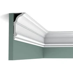 Kattolista Orac Decor C339 64x141x2000 mm polyuretaani valkoinen