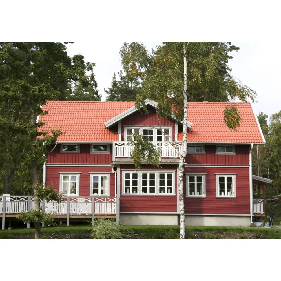 Kattotiili Benders Palema 2-kouruinen Pintakäsitelty Tiilenpunainen