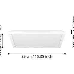 Kattovalaisin Eglo Rovito LED 1CCT IP44 eri kokoja