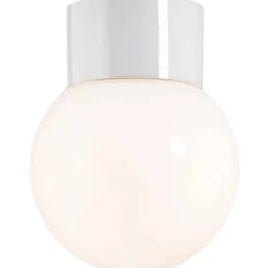 Kattovalaisin Ifö Electric Classic Glob Ø150mm opaalilasi valkoinen suora IP54