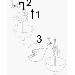 Kattovalaisin Linento Lighting Vilja 50 cm eri värejä