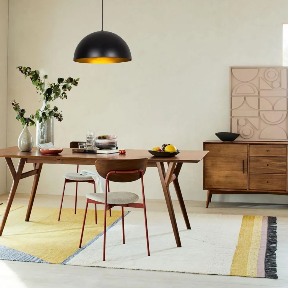 Kattovalaisin Linento Lighting Mary musta/kulta eri kokoja