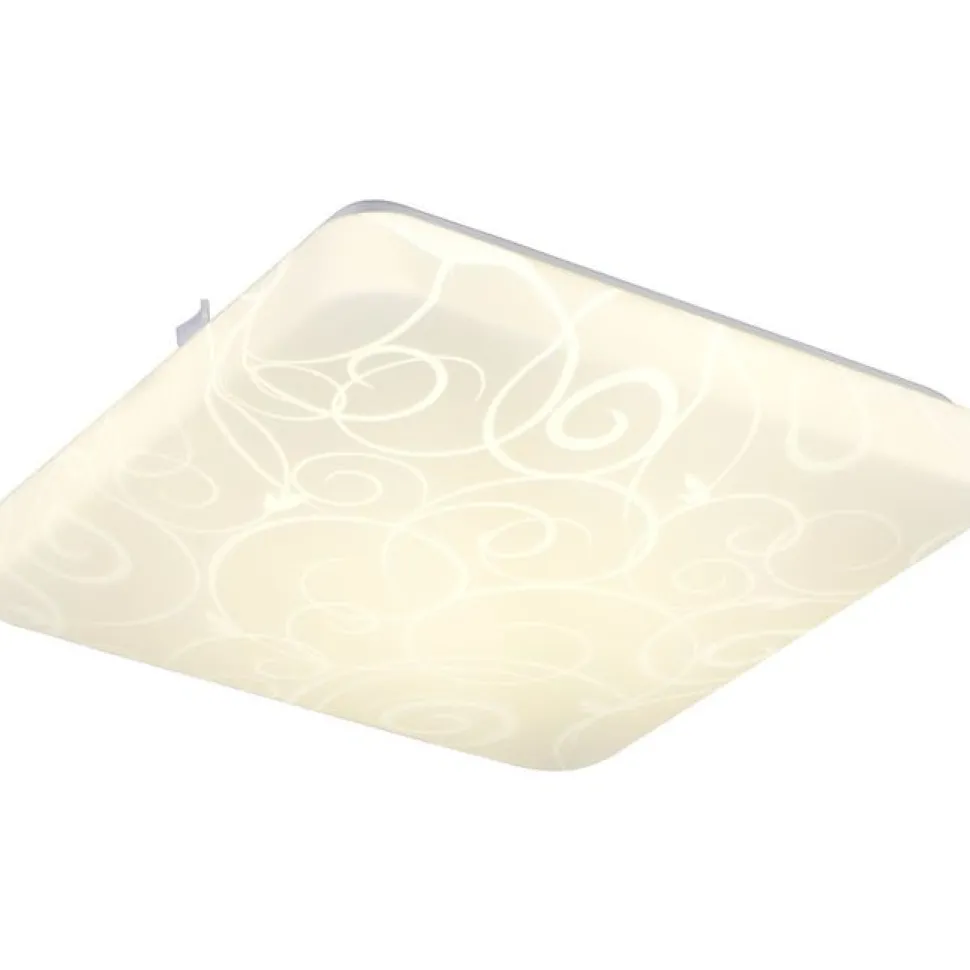 Kattovalaisin Trio Mandria IV LED neliö 4000K valkoinen