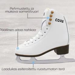 Kaunoluistimet Core, eri kokoja