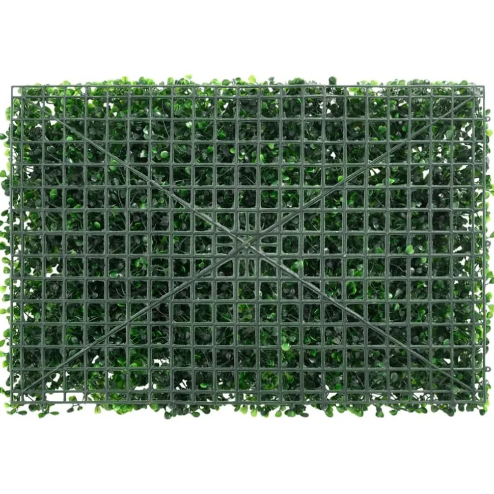 Keinotekoinen kasviaita 24 kpl vihreä 40x60 cm (66649)