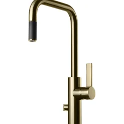 Keittiöhana Tapwell Arman ARM887 APK-liitäntä ulosvedettävä juoksuputki Brass