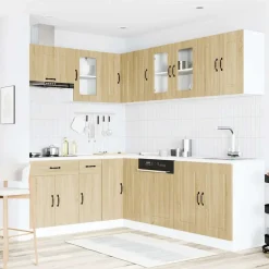 Keittiökaappisarja, 11-osainen Kalmar, eri värejä (43830)