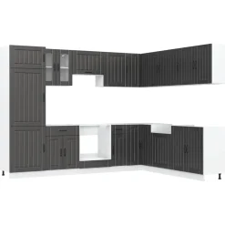 Keittiökaappisarja 14-osainen Lucca, eri värejä (43840)