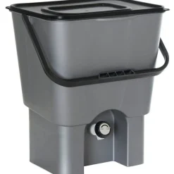 Keittiökomposti Greenline Urban Garden 15 L harmaa