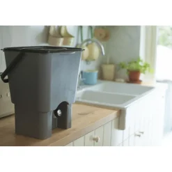Keittiökomposti Greenline Urban Garden 15 L harmaa
