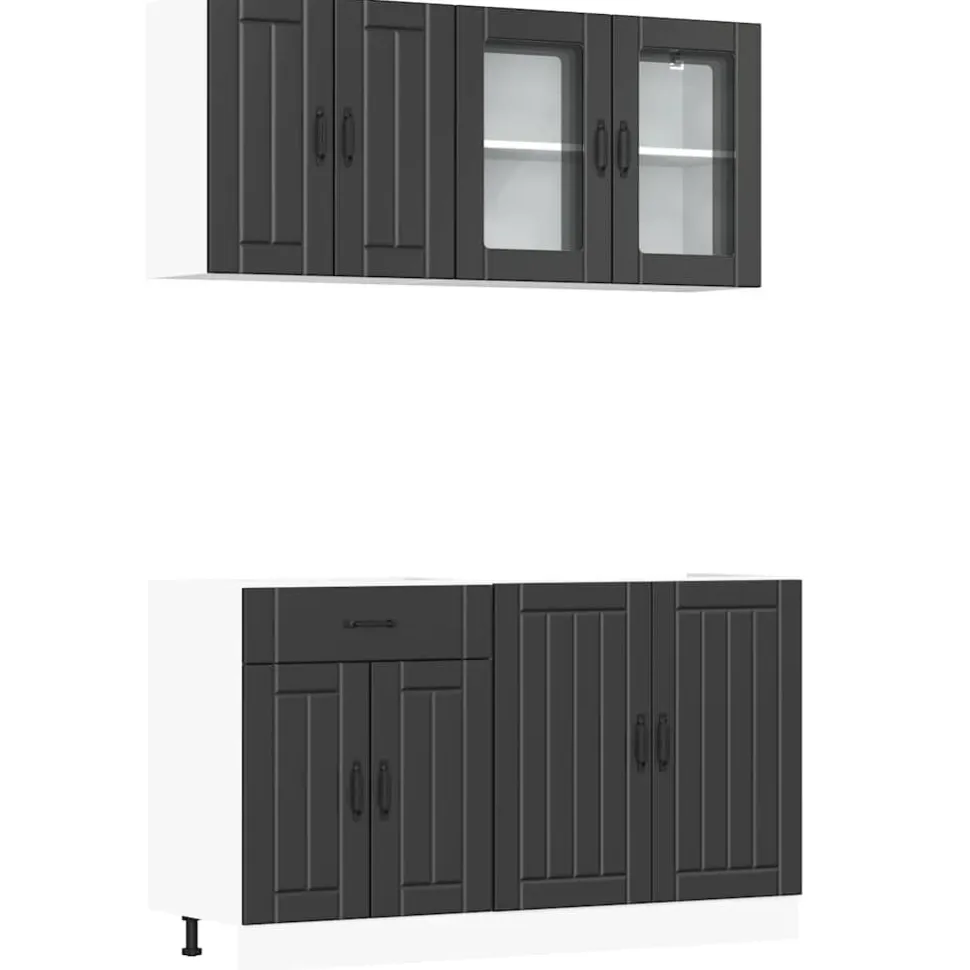 Keittiön kalustesarja 4-osainen Kalmar, eri värejä (43828)