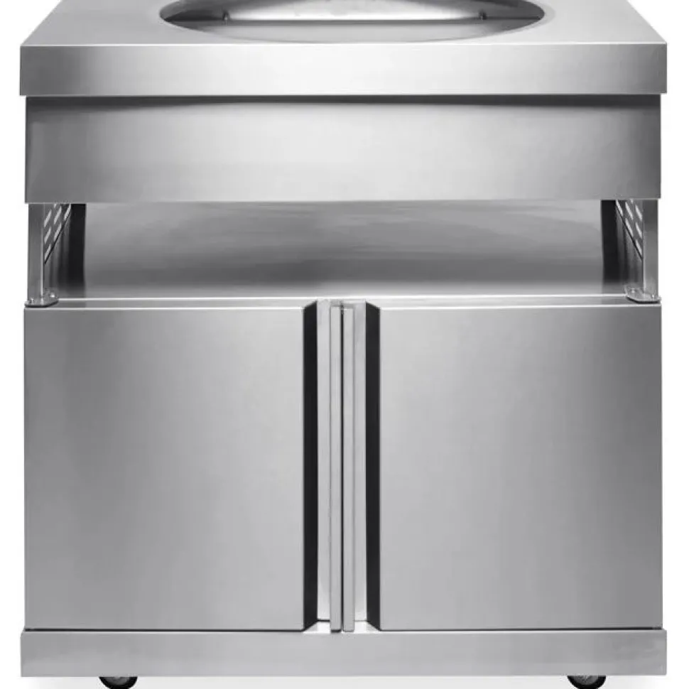 Kesäkeittiön Kamado-moduuli Myoutdoorkitchen Stainless Collection