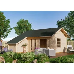 Kesämökki Skan Holz Esbjerg 3 23,5 + 3,4 m² sis.parven