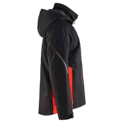 Kevyttoppatakki Blåkläder 4890 musta/punainen