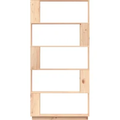 Kirjahylly/tilanjakaja 80x25x163,5cm, mänty, eri värejä