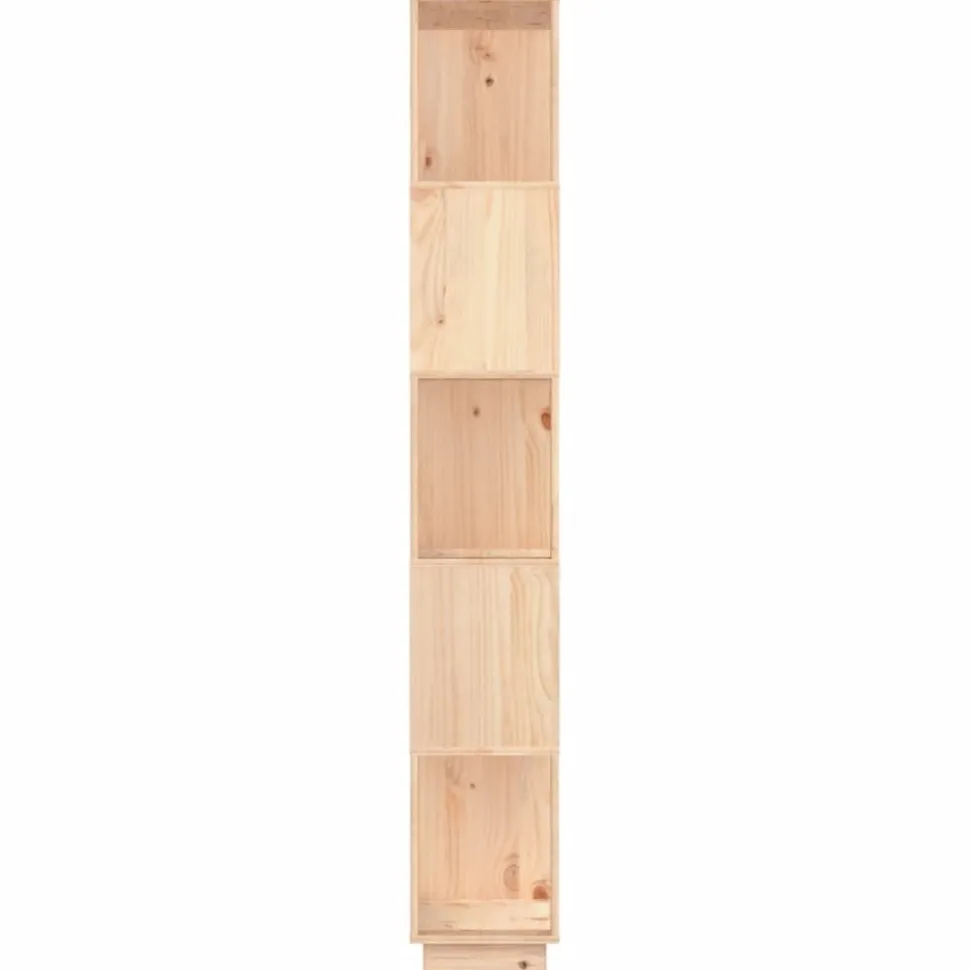 Kirjahylly/tilanjakaja 80x25x163,5cm, mänty, eri värejä