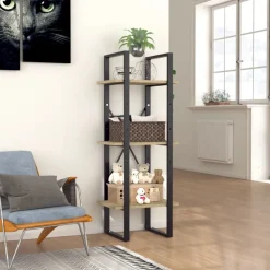 Kirjahylly 40x30x105-210cm, eri materiaaleja/kokoja ja värejä