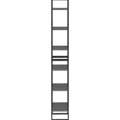 Kirjahylly 40x30x105-210cm, eri materiaaleja/kokoja ja värejä