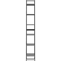 Kirjahylly 40x30x105-210cm, eri materiaaleja/kokoja ja värejä