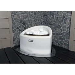 Kiuaskivet Narvi Ø 5-10cm, valkoinen, 10kg