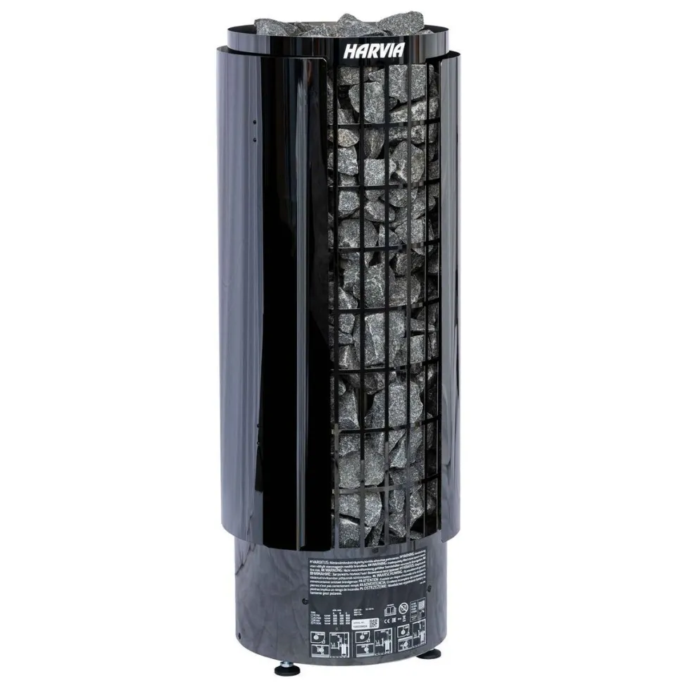 Kiukaan suojaseinä Harvia Cilindro PC70/PC90 Black Steel